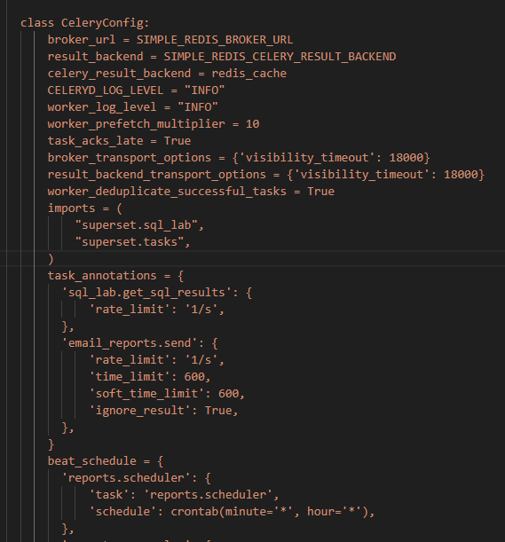 Apache Superset Reports are being sent multiple times
