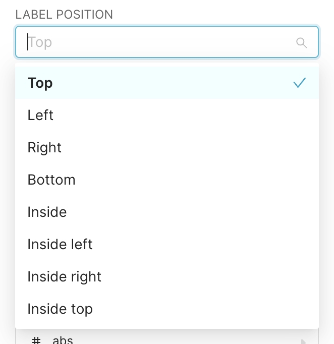 Apache Superset Chart Editor (Radar Chart) - Impossible to translate Label Position dropdown contents