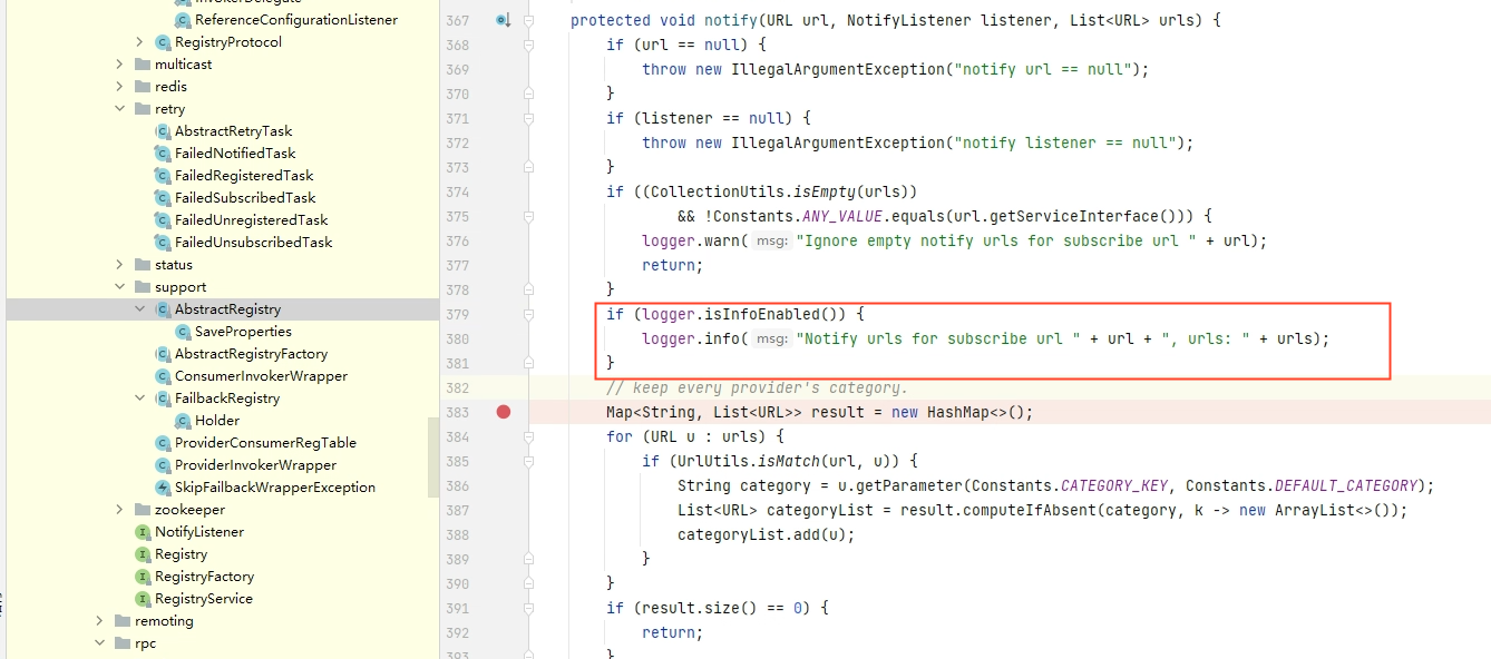 Apache Dubbo Dubbo Java 2.7.1 occasionally problem. When the provider of dubbo deploying, and the IP is changed. The new provider's IP has been pushed to dubbo, but the error shows that the consumer still sends requests to the old IP that has been offline.