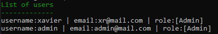 Apache Superset superset fab list-users return username, email, role but not firstname, lastname, active