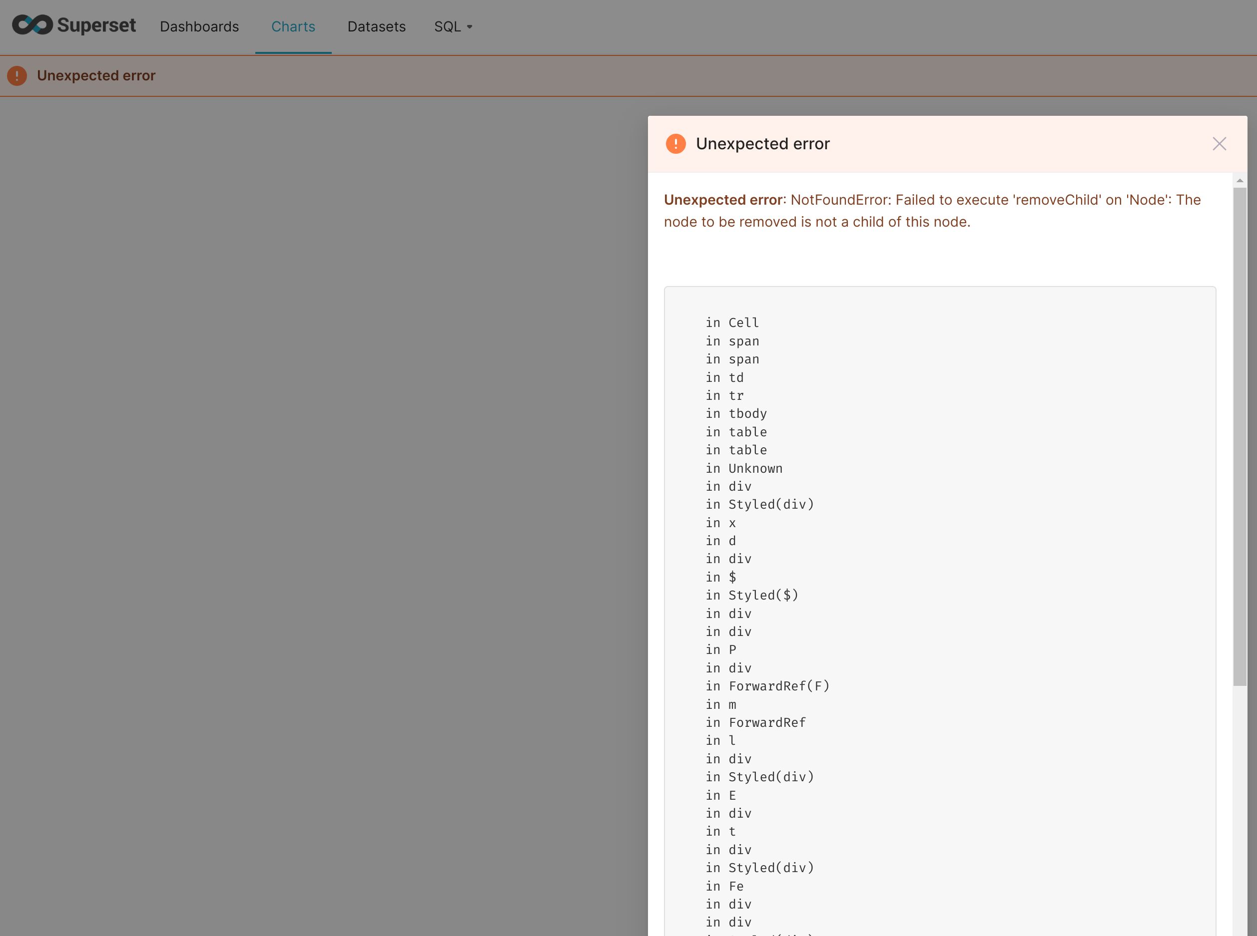 Apache Superset Error: 