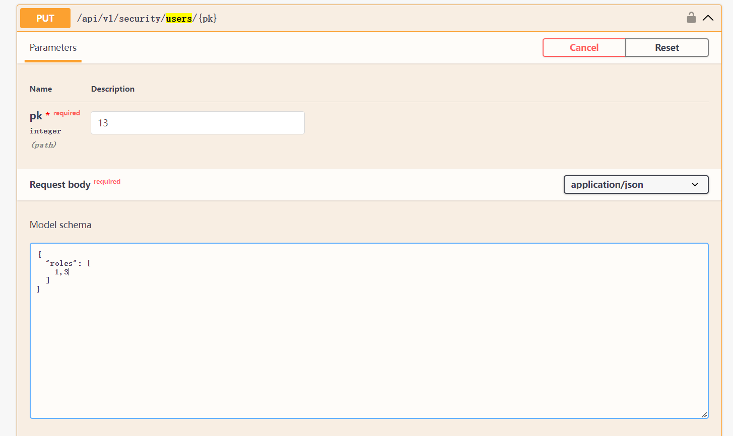 Apache Superset password changed  unexpected while using api PUT /api/v1/security/users/{pk} 