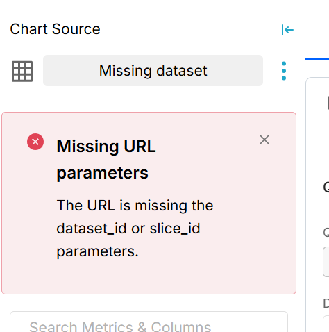 Apache Superset Dataset access is not coming