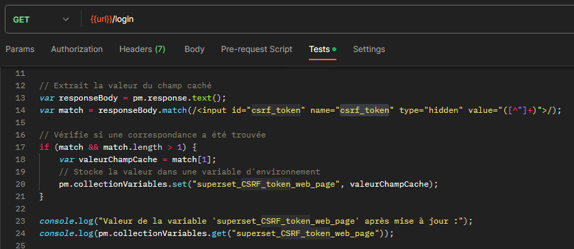 Apache Superset API 