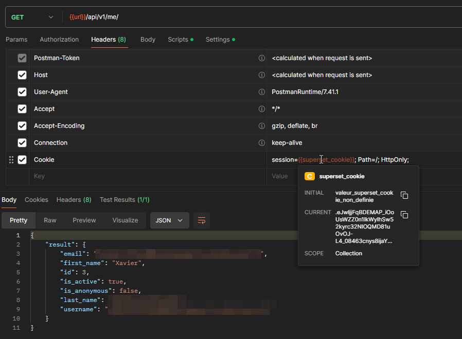 Apache Superset API 