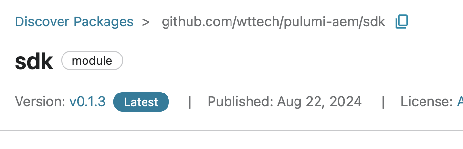 Golang x/pkgsite: wrong version on @latest