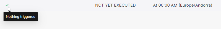 Apache Superset A report not yet executed is marked like a success