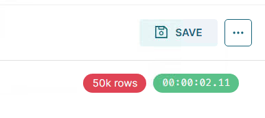 Apache Superset The row limit set for the chart was reached.