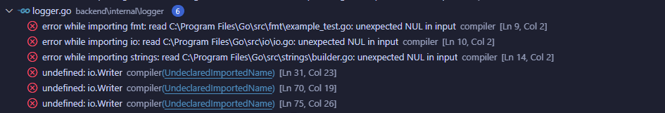 Golang go1.23.0 installation problem