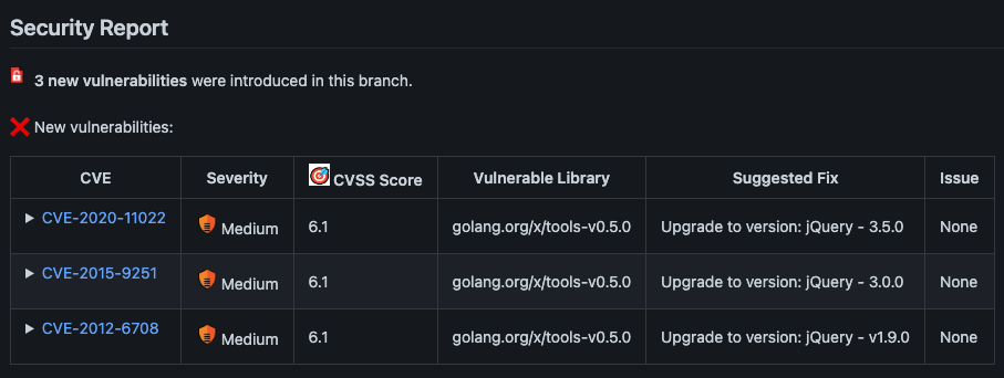 Golang x/tools/cmd/godoc: jquery can be updated to a newer version