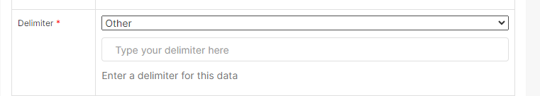 Apache Superset Custom delimiter configuration isn't loaded for CSV import