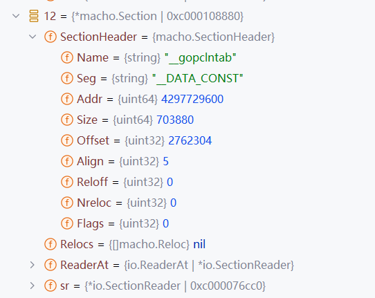 Golang cmd/link: the value stored in pcHeader in runtime.firstmoduledata is different from runtime.pclntab when using external links on macOS arm64 cgo