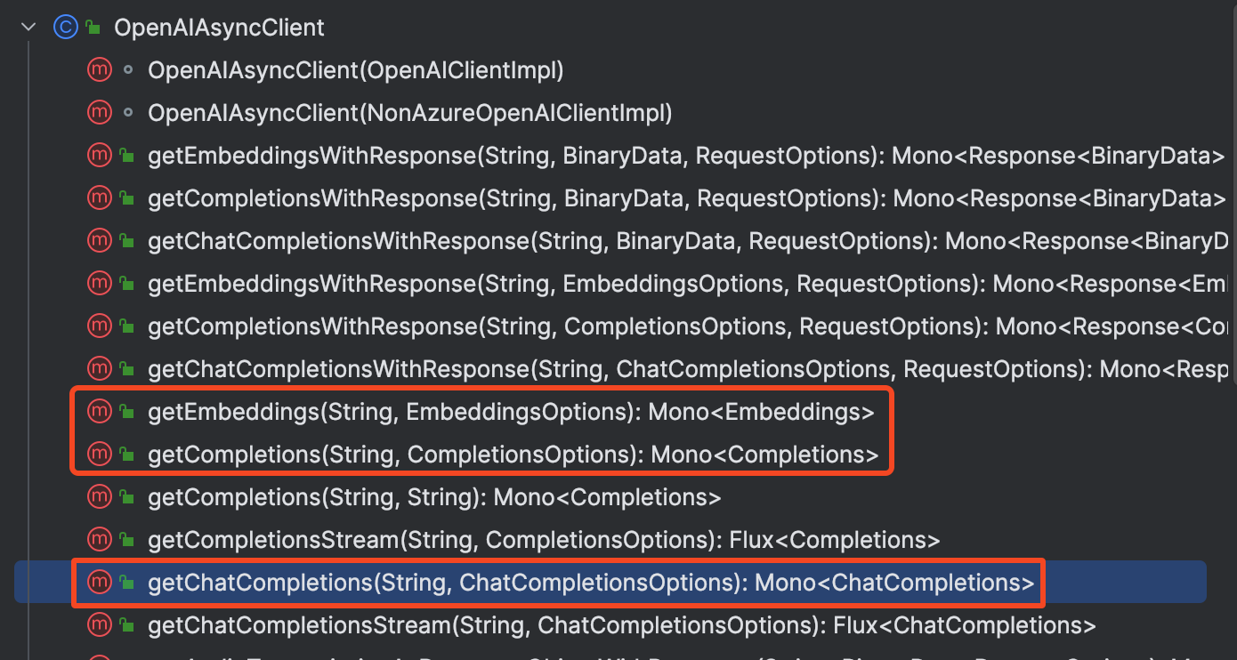 Spring AI Support async call by return Mono<ChatResponse>